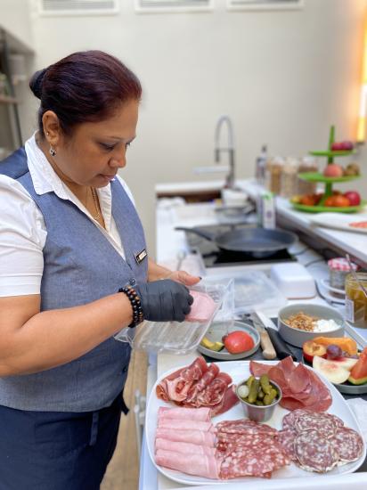 Hotel Basile - El Desayuno